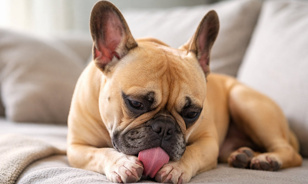 Frenchie Paw Licking and Red Skin: Gentle Daily Support for Your French Bulldog